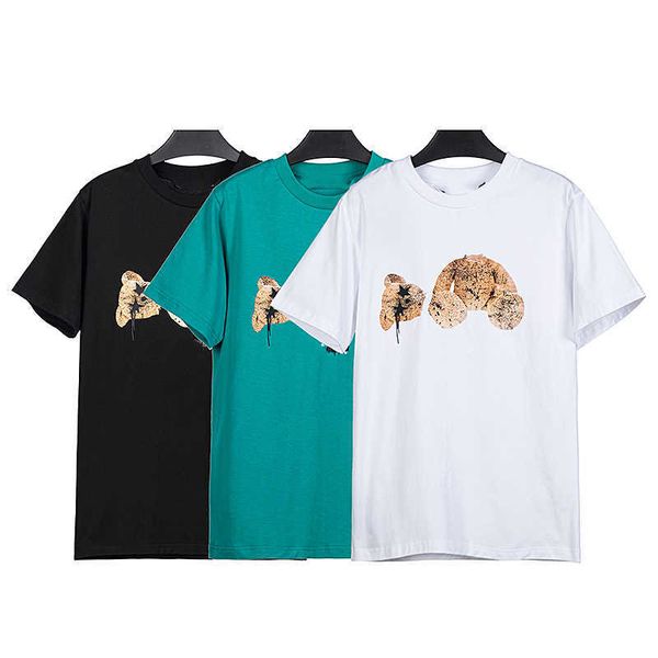 2023 men womens t shirt designer casual bear print t shirts couples fashion streetwear tees size s-xl, Black;brown
2023 men womens t shirt designer casual bear print t shirts couples fashion streetwear tees size s-xl, Black;brown