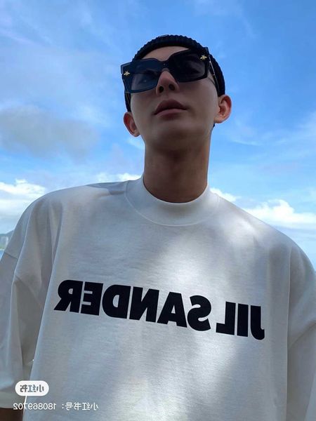 cool shirts jier sanders jil23 spring summer new leisure fashion simple letter printing loose slim men women same style couple, White
cool shirts jier sanders jil23 spring summer new leisure fashion simple letter printing loose slim men women same style couple, White