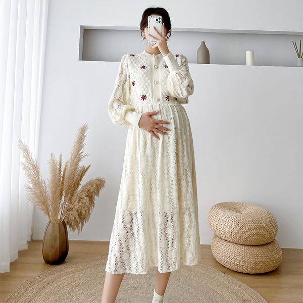 maternity dresses pregnant women's long sleeve nursing dress pregnant women's autumn clothing o-neck brushed print knitted pregnan, White
maternity dresses pregnant women's long sleeve nursing dress pregnant women's autumn clothing o-neck brushed print knitted pregnan, White