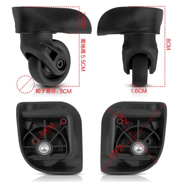 bag parts accessories85a wheels trolley us traveler accessories universal suitcase luggage replacement part jx9054 htrys 230404, Black
bag parts accessories85a wheels trolley us traveler accessories universal suitcase luggage replacement part jx9054 htrys 230404, Black
