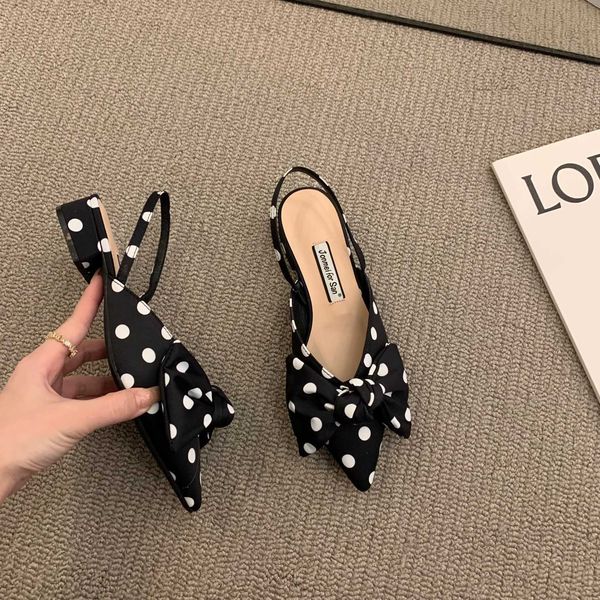 sandals bow sandals women summer pointed low heel sandals women fashion baotou thin strap sandals high heels sandalias de mujer 230322, Black
sandals bow sandals women summer pointed low heel sandals women fashion baotou thin strap sandals high heels sandalias de mujer 230322, Black