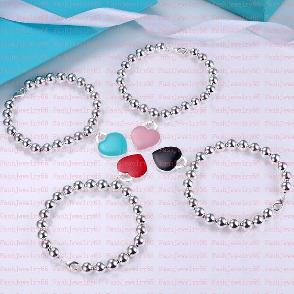 designer heart shaped beaded bracelet female couple stainless steel chain gift for girlfriend luxury jewelry accessories wholesale with pack, Black
designer heart shaped beaded bracelet female couple stainless steel chain gift for girlfriend luxury jewelry accessories wholesale with pack, Black