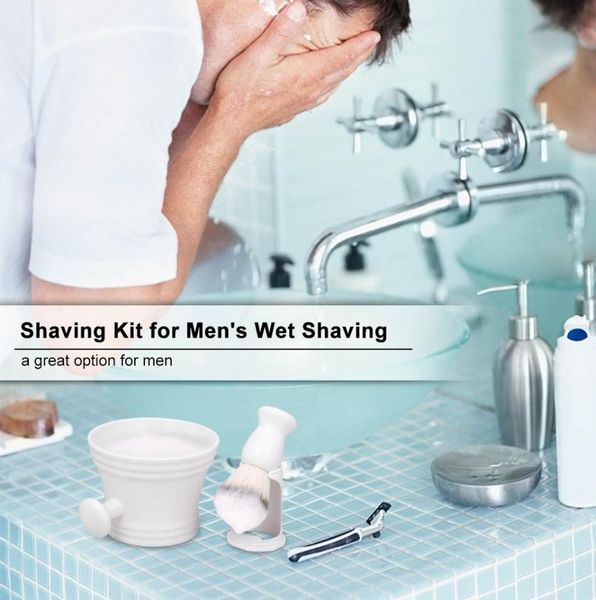 shaving kit for men039s wet shaving brush holder stand soap bowl mug hair beard portable useful brush2292524
shaving kit for men039s wet shaving brush holder stand soap bowl mug hair beard portable useful brush2292524