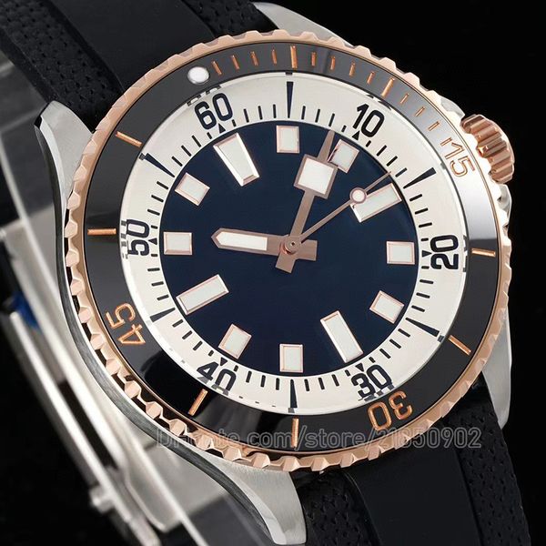 superocean automatic titanium watch men watches blue dial luminous filled hands stainless steel rubber tang buckle clasp water proof 100 met, Slivery;brown
superocean automatic titanium watch men watches blue dial luminous filled hands stainless steel rubber tang buckle clasp water proof 100 met, Slivery;brown