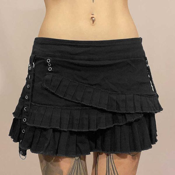 dark streaming fashion ins style irregular low waist pleated spicy girl denim short aline women's skirts aa230420, Black
dark streaming fashion ins style irregular low waist pleated spicy girl denim short aline women's skirts aa230420, Black