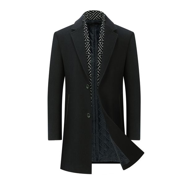 new autumn and winter wool coat men's slim large-sized windbreaker men's thick wool jacket men's wool coat, Dark grey
new autumn and winter wool coat men's slim large-sized windbreaker men's thick wool jacket men's wool coat, Dark grey