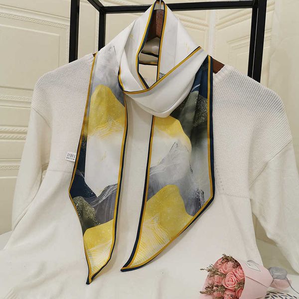 sarongs summer new long small silk scarf female treasure silk satin simulation silk professional scarf mountains and rivers p230403, Blue;gray
sarongs summer new long small silk scarf female treasure silk satin simulation silk professional scarf mountains and rivers p230403, Blue;gray
