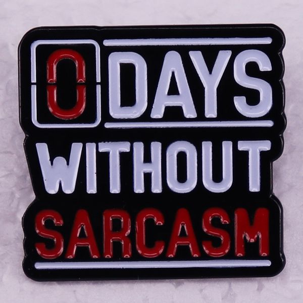 0 days without sarcasm brooch cute anime movies games hard enamel pins collect metal cartoon brooch backpack hat bag collar lapel badges, Blue
0 days without sarcasm brooch cute anime movies games hard enamel pins collect metal cartoon brooch backpack hat bag collar lapel badges, Blue