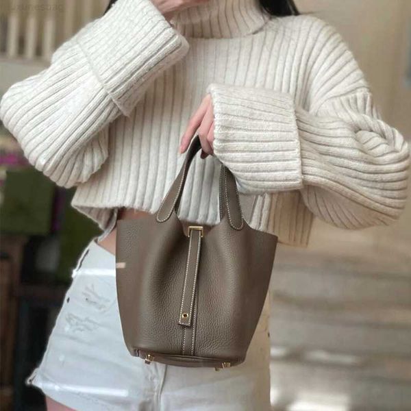 designer bag classic women's light luxury vegetable basket bucket litchi pattern layer cow leather handbag picotin
designer bag classic women's light luxury vegetable basket bucket litchi pattern layer cow leather handbag picotin