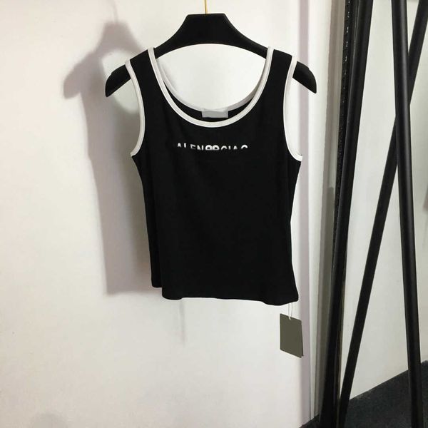 23ss tank camis designer clothes women tanks knitted vest alphabet print patchwork color bag edge pit stripe casual camisole womens clothes, White
23ss tank camis designer clothes women tanks knitted vest alphabet print patchwork color bag edge pit stripe casual camisole womens clothes, White