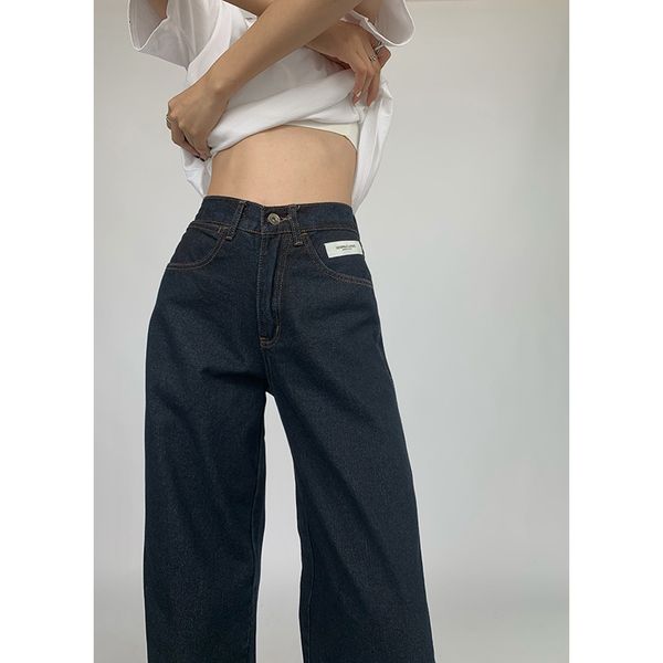 women's jeans black women's jeans high waist street clothes bags straight vintage denim navy casual wide legs fashionable design j, Blue
women's jeans black women's jeans high waist street clothes bags straight vintage denim navy casual wide legs fashionable design j, Blue