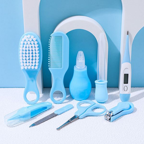 grooming sets 910pcsset born baby health care kit nose cleaner clipper scissor safety tools infant brush nail tool 230404
grooming sets 910pcsset born baby health care kit nose cleaner clipper scissor safety tools infant brush nail tool 230404