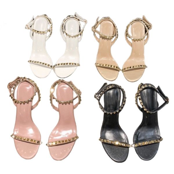 new women's sandals luxury designer slippers fashion leather platform shoes riveted high heels outdoor comfortable casual shoes peep-to, Black
new women's sandals luxury designer slippers fashion leather platform shoes riveted high heels outdoor comfortable casual shoes peep-to, Black