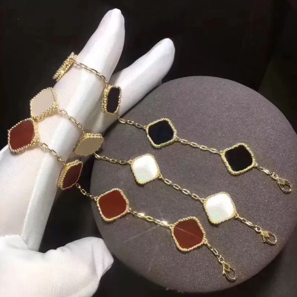 van clover bracelet bangle chain 18k gold agate shell mother-of-pearl for women girl wedding mother' day jewelry women good gifts-a, Golden;silver
van clover bracelet bangle chain 18k gold agate shell mother-of-pearl for women girl wedding mother' day jewelry women good gifts-a, Golden;silver