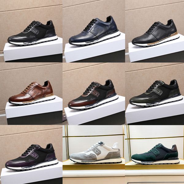 Men's Sneakers High Quality Luxury Training Shoes Fast Track nylon and Scritto patterned leather sneakers Casual Tackie Fashion Comfortable Genuine Leather, Green
Men's Sneakers High Quality Luxury Training Shoes Fast Track nylon and Scritto patterned leather sneakers Casual Tackie Fashion Comfortable Genuine Leather, Green