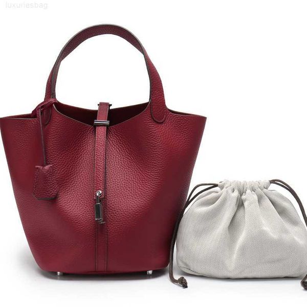 designer luxury bag lychee grain layer cow women's vegetable basket lock bucket leather handbagszzgsjjj picotin
designer luxury bag lychee grain layer cow women's vegetable basket lock bucket leather handbagszzgsjjj picotin