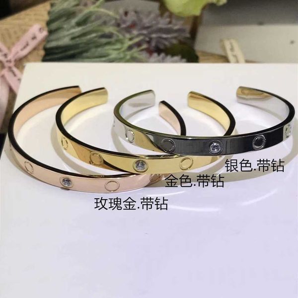 ct bracelets colorful diamonds c-shaped stainless steel bracelet, Golden;silver
ct bracelets colorful diamonds c-shaped stainless steel bracelet, Golden;silver