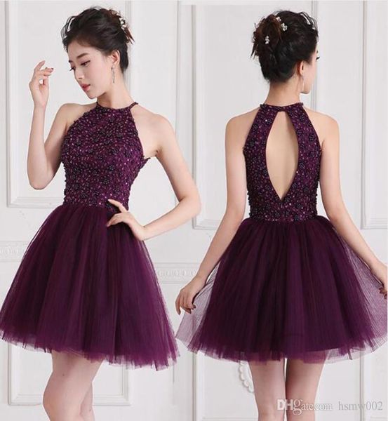 real sample custom made a line homecoming dresses purple open back shiny sequins short graduation dress party gowns9339429, Blue;pink
real sample custom made a line homecoming dresses purple open back shiny sequins short graduation dress party gowns9339429, Blue;pink