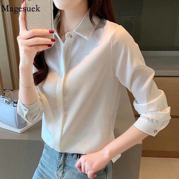 women's blouses shirts elegant office women's polo solid shirt women's autumn long sleeve silk women's blusas 10618 2304, White
women's blouses shirts elegant office women's polo solid shirt women's autumn long sleeve silk women's blusas 10618 2304, White