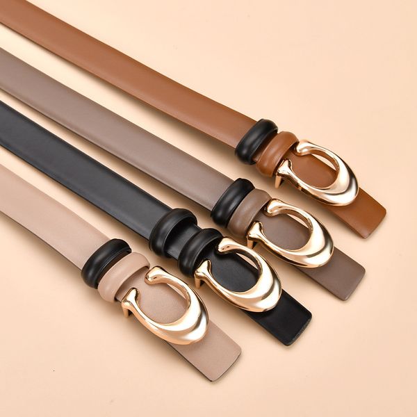 belts luxury denim belt fashion letter c handmade jeans corset soft uninterruptible strap women's birthday gift 230403, Black;brown
belts luxury denim belt fashion letter c handmade jeans corset soft uninterruptible strap women's birthday gift 230403, Black;brown