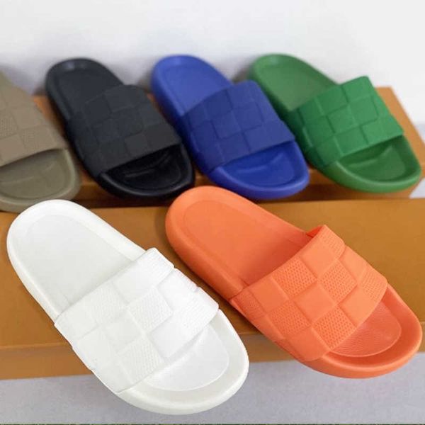 designer rubber slide slippers waterfront embossed mule slides men women shoes fashion summer white blue orange black sea beach platform san
designer rubber slide slippers waterfront embossed mule slides men women shoes fashion summer white blue orange black sea beach platform san