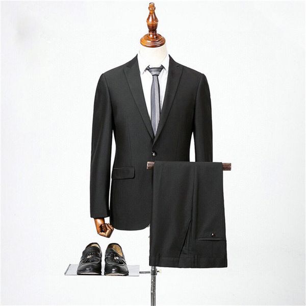 men's suit suit jacket suit trousers fashion business elite casual boutique simple but not out of date solid color business casual suit, White;black
men's suit suit jacket suit trousers fashion business elite casual boutique simple but not out of date solid color business casual suit, White;black