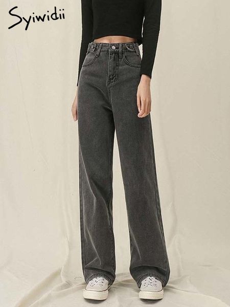 women's jeans syiwidii women's high waist jeans denim jogging pants mom traus lace button full length straight fashion grey 230404, Blue
women's jeans syiwidii women's high waist jeans denim jogging pants mom traus lace button full length straight fashion grey 230404, Blue