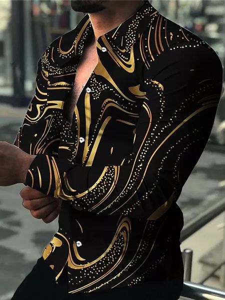 men's casual shirts boyfriend long sleeve slim button lapel fall fashion 3d quicksand print prom party s4xl 230404, White;black
men's casual shirts boyfriend long sleeve slim button lapel fall fashion 3d quicksand print prom party s4xl 230404, White;black