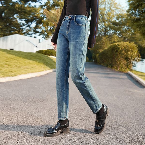 women's jeans semir jeans women's vintage brushed tapered pants personalized winter street style pants fried street trend 230404, Blue
women's jeans semir jeans women's vintage brushed tapered pants personalized winter street style pants fried street trend 230404, Blue