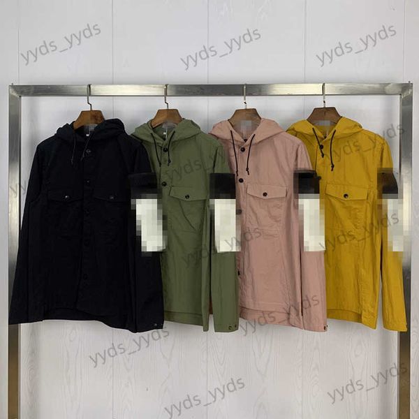 designer men's jackets fiber nylon double pocket correct version compass badge coat t230404, Black;brown
designer men's jackets fiber nylon double pocket correct version compass badge coat t230404, Black;brown