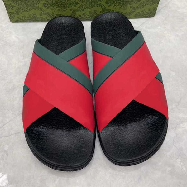 fashion designers striped rubber slides interlocking platform shoes flat men beach slippers 35-46 with box no440, Black
fashion designers striped rubber slides interlocking platform shoes flat men beach slippers 35-46 with box no440, Black