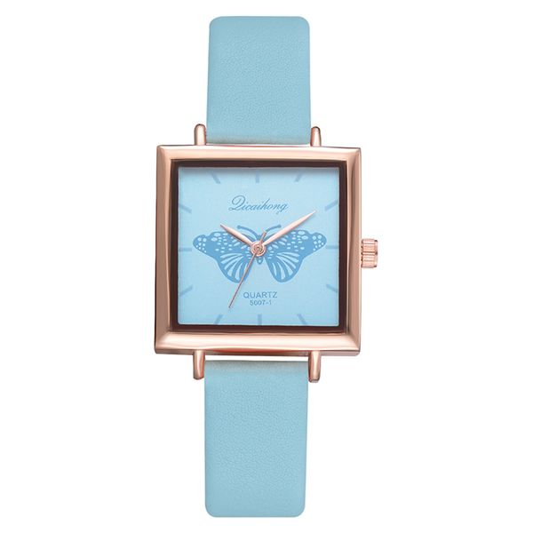 hbp quartz movement ladies watch blue leather strap designer watches square dial casual business clock women wristwatch, Slivery;brown
hbp quartz movement ladies watch blue leather strap designer watches square dial casual business clock women wristwatch, Slivery;brown