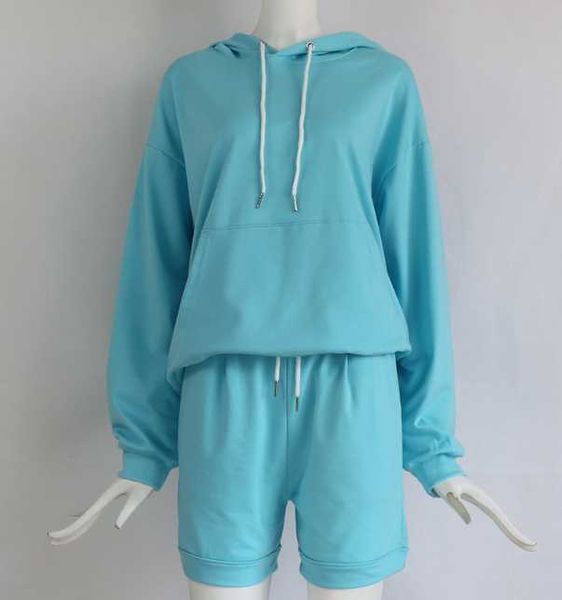 women's tracksuits european and american style ladies summer leisure sports short suit solid color suitwomen's, Gray
women's tracksuits european and american style ladies summer leisure sports short suit solid color suitwomen's, Gray