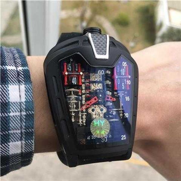 watch milles individualized alternative black technology fashion leisure rectangular men's mechanical fully automatic tape trend large, Slivery;golden
watch milles individualized alternative black technology fashion leisure rectangular men's mechanical fully automatic tape trend large, Slivery;golden