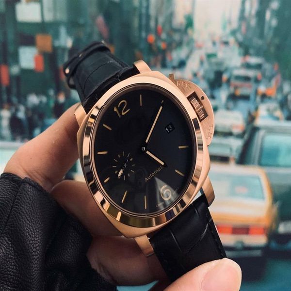 men's watches pam 316l stainless steel 44mm 15mm leather strap mechanical movement for man automatic wristwatches special wri278z, Slivery;brown
men's watches pam 316l stainless steel 44mm 15mm leather strap mechanical movement for man automatic wristwatches special wri278z, Slivery;brown