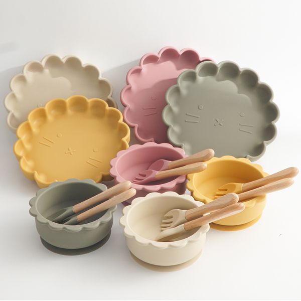cups dishes utensils kawaii animal shape baby plates for food silicone cookware set of nonslip bowl feeding spoons children's tableware
cups dishes utensils kawaii animal shape baby plates for food silicone cookware set of nonslip bowl feeding spoons children's tableware