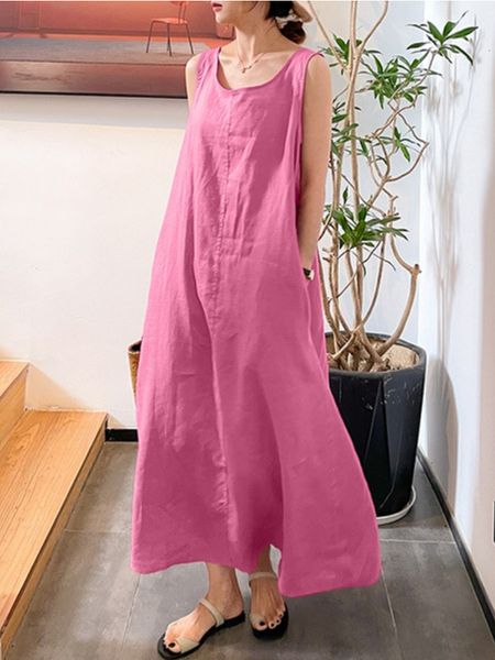 casual dresses summer long version sling cotton linen simple loose pocket round neck temperament sleeveless dres dress for women 230404, Black;gray
casual dresses summer long version sling cotton linen simple loose pocket round neck temperament sleeveless dres dress for women 230404, Black;gray