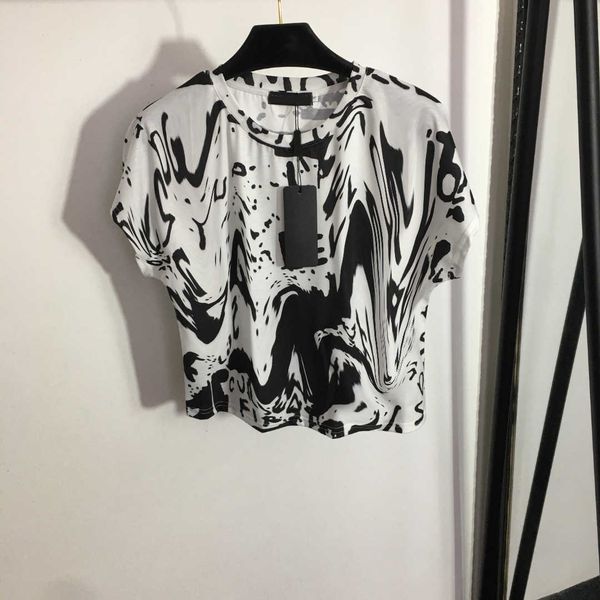 23ss tee womens t-shirt designer clothes women round neck pure cotton splash ink monogram print short sleeve t-shirt women clothes, White
23ss tee womens t-shirt designer clothes women round neck pure cotton splash ink monogram print short sleeve t-shirt women clothes, White