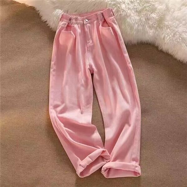 women's jeans spring autumn vintgae wash wide leg denim jeans women's clothing elastic waist loose women's pants trousers l22, Blue
women's jeans spring autumn vintgae wash wide leg denim jeans women's clothing elastic waist loose women's pants trousers l22, Blue