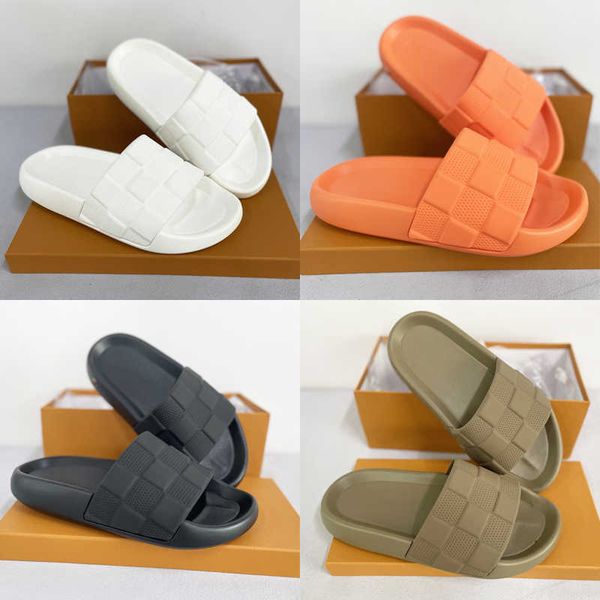 2023 new slippers designer rubber slide womens waterfront embossed mule fashion women slides flat comfort luxury summer sandals luxury men b, Black
2023 new slippers designer rubber slide womens waterfront embossed mule fashion women slides flat comfort luxury summer sandals luxury men b, Black