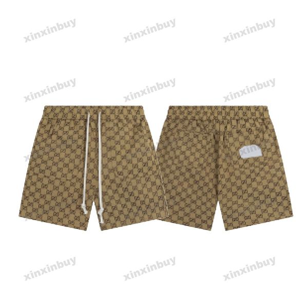 xinxinbuy men women designer shorts pant double letter jacquard fabric pocket letter embroidery cotton spring summer khaki red m-2xl
xinxinbuy men women designer shorts pant double letter jacquard fabric pocket letter embroidery cotton spring summer khaki red m-2xl