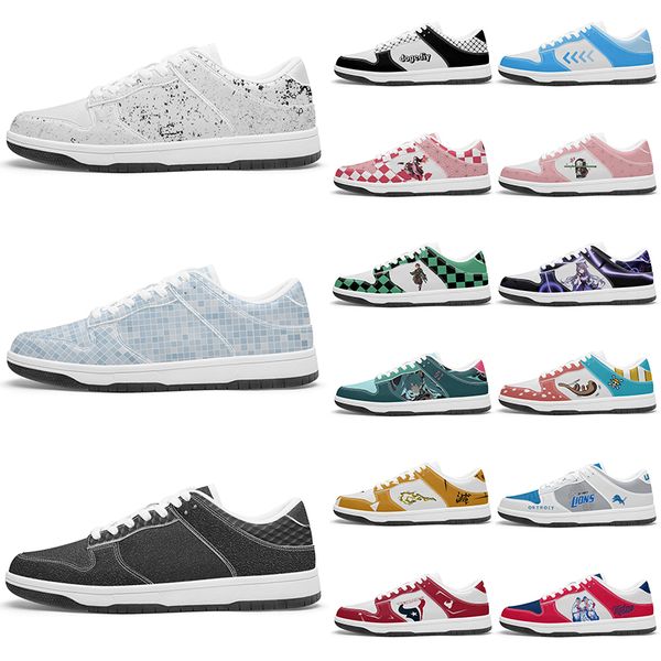 custom fashionable comfortable Glossy Diy shoes mens womens beautiful outdoor sneakers sports trainers JY-A135
