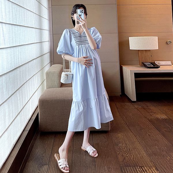 maternity dresses folk custom maternity dress maternity summer loose v-neck short sleeve patch work maternity tank 230404, White
maternity dresses folk custom maternity dress maternity summer loose v-neck short sleeve patch work maternity tank 230404, White