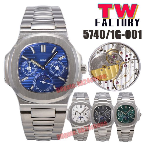 tw factory watches twf 40mm 5740/1g-001 nautilus perpetual calendar cal.240 automaticr mens watch blue dial stainless steel bracelet gents w, Slivery;brown
tw factory watches twf 40mm 5740/1g-001 nautilus perpetual calendar cal.240 automaticr mens watch blue dial stainless steel bracelet gents w, Slivery;brown