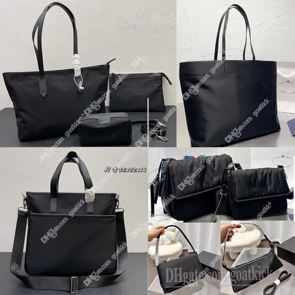 black nylon handbag tote bag for women luxury designers bag high capacity ladies casual shopping re-nylon saffiano leather totes bags purses
black nylon handbag tote bag for women luxury designers bag high capacity ladies casual shopping re-nylon saffiano leather totes bags purses
