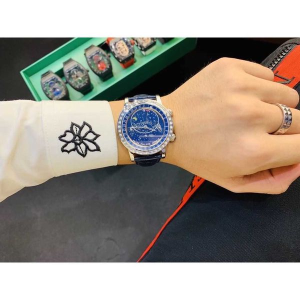 milles watch fashion men's versatile starry sky rotation geneva sky chart large dial full sky star fully automatic mechanical men', Slivery;golden
milles watch fashion men's versatile starry sky rotation geneva sky chart large dial full sky star fully automatic mechanical men', Slivery;golden