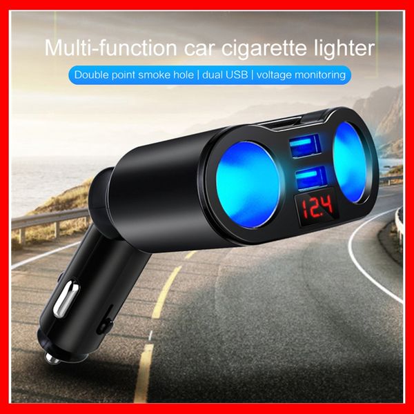 3.1a dual usb car charger 2 port lcd display 12-24v cigarette socket lighter fast car charger power adapter car styling car-charge car-charg
3.1a dual usb car charger 2 port lcd display 12-24v cigarette socket lighter fast car charger power adapter car styling car-charge car-charg