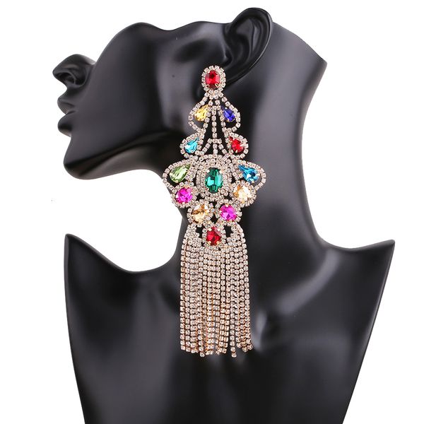 dangle chandelier tassel earrings pendant earrings women's statement crystal pendant earrings fashion jewelry wholesale 230403, Silver
dangle chandelier tassel earrings pendant earrings women's statement crystal pendant earrings fashion jewelry wholesale 230403, Silver