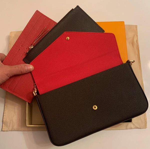 2021new high qulity pu mobile phone bag wallet three-piece, brand luxurious three-in-one chain bao shoulder bags messenger detachable no box
2021new high qulity pu mobile phone bag wallet three-piece, brand luxurious three-in-one chain bao shoulder bags messenger detachable no box