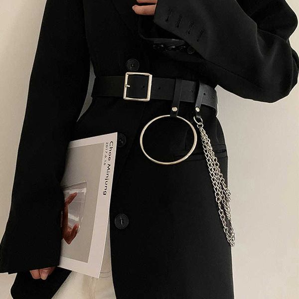 belts punk belt women wide chain waistband leather harajuku ladies fashion waist belts casual dress pj515 z0404, Black;brown
belts punk belt women wide chain waistband leather harajuku ladies fashion waist belts casual dress pj515 z0404, Black;brown